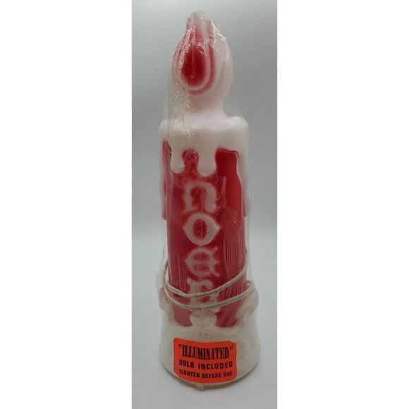 Vintage Empire 1970 13" Candle Indoor Table Blow Mold ESTATE FIND  * READ - Picture 1 of 10
